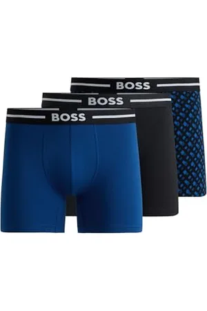 HUGO BOSS Herren Boxer_Brief Boxerbr 3p Bold des, , S