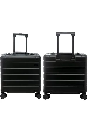 Alumaxx 45193 Businesstrolley Gravity, Reisekoffer mit Overnight Fach, rausnehmbare Fächermappe und TSA Schloss, Aluminium Rollkoffer, Trolleykoffer mit 4 Rollen, Koffer ca. 44 x 42 x 22,5 cm