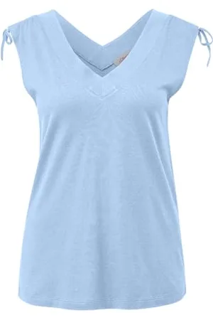 QS by s.Oliver Damen 2147032 Top mit Bindedetails, , 34