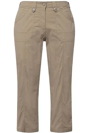 Ulla Popken Damen 7/8-Cargohose PANTS, , W42 / L32