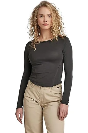 G-Star RAW Damen Adjustable Slim Boat t ls wmn, , XL