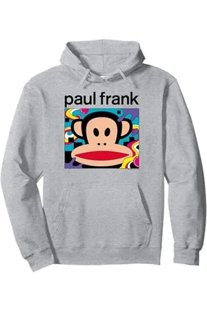 Paul Frank Psychedelischer Gesichtsrahmen von Julius Pullover Hoodie