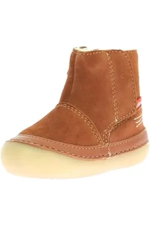 Kickers Jungen Unisex Kinder SOKIFAUNE Stiefelette, braun, 20 EU