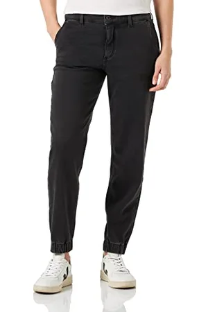 Camel Active Damen 377275/8D89 Hose, Graphite Gray, 30W / 32L