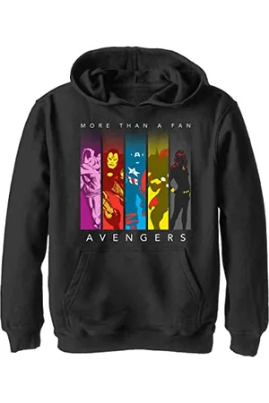 Marvel Avengers Classic - Fan Favs YTH Hoodie Black 9/11