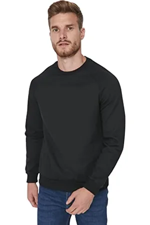 Trendyol Herren Gerade Lange Ärmel Regulär Sweatshirts