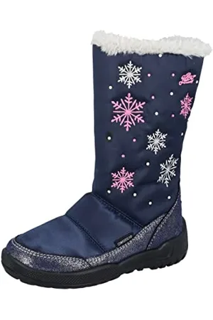 LICO Lumina Mädchen Schneestiefel, marine/silber, 31 EU
