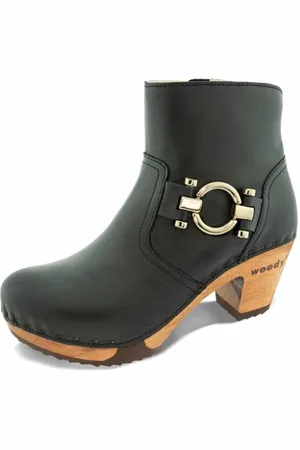 Woody Damen Tara Clog Stiefelette, , 37 EU