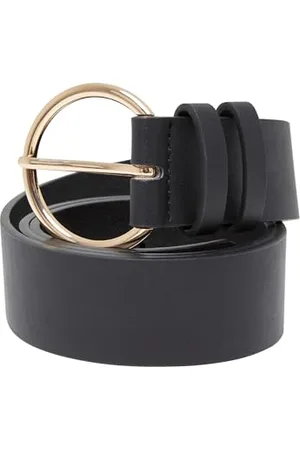 Urban classics Unisex Gürtel Basic PU Belt, klassischer Unisex Gürtel mit Dornschließe, black, L/XL