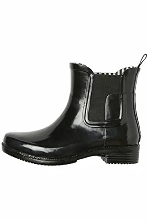 VERO MODA Damen VMLILO Boot Chelsea-Stiefel, Black, 38 EU