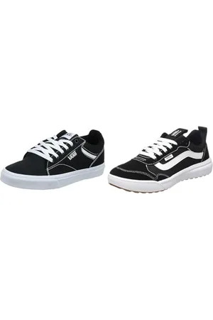 Vans Herren Range EXP Sneaker, (Suede/Canvas) 45 EU Filmore Hi Suede/Canvas Veloursleder Leinwand Schwarz Weiß, 44