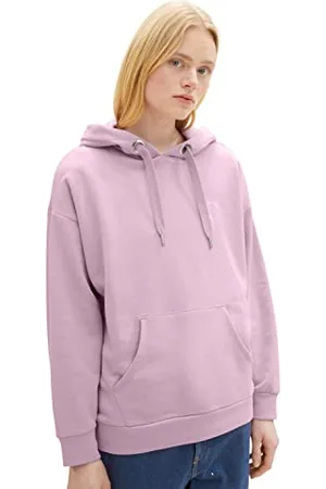 TOM TAILOR Damen 1035802 Basic Hoodie, 28995-Soft Mauve, S