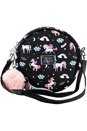 Oh My Pop! Unisex – Kinder Round Shoulder Bag Schultertasche, , Einheitsgröße EU