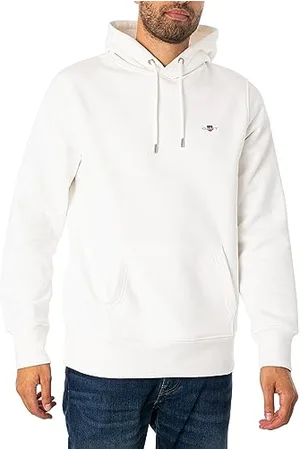 GANT Herren Reg Shield Hoodie Kapuzenpullover, , 4XL EU