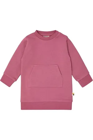 loud + proud Weiches Sweatkleid aus Bio-Baumwolle, GOTS Zertifiziert