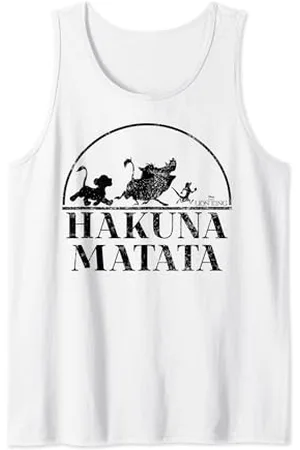 Disney The Lion King Hakuna Matata Simple Text Tank Top