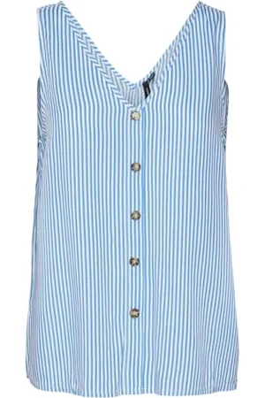 VERO MODA VMBUMPY SL TOP WVN GA NOOS