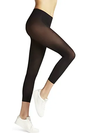 Falke Damen Leggings Pure Matt 50 DEN Capri W Le halb-blickdicht einfarbig 1 Stück, , S