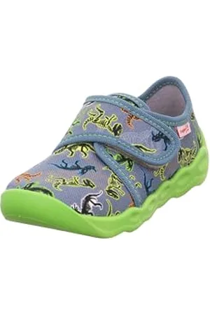 Superfit Bubble Hausschuh, Türkis/Mehrfarbig 8420, 32 EU
