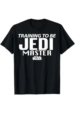 STAR WARS Training To Be A Jedi Master Simple Text T-Shirt