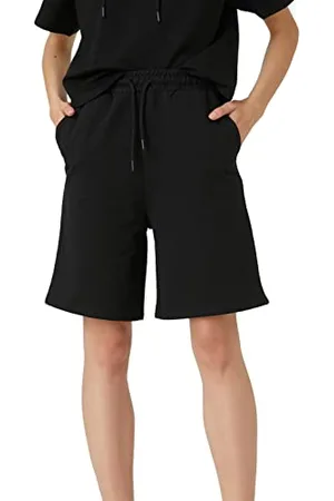 Koton Damen Drawstring Pocket Detail Sport Shorts, , XL EU