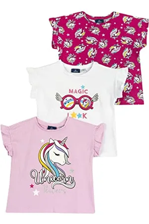 chicco Set Kurzarm T-Shirt aus Baumwolle, T-shirts Mädchen, , 6 jahre (pack of 3)
