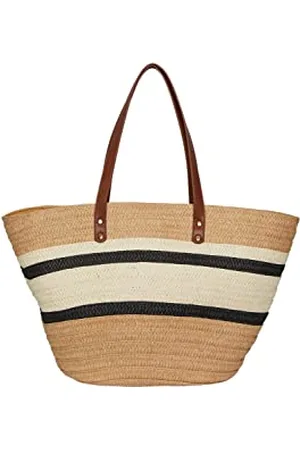 Pieces® PCBILI STRAW SHOPPER