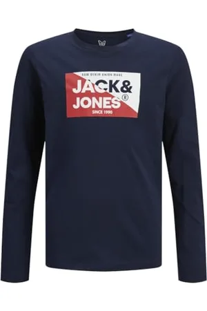 JACK&JONES JUNIOR Jjnolan Tee Ls Crew Neck Mni