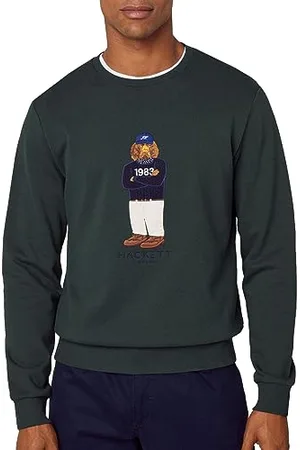 Hackett Herren Harry Logo Crew Sweatshirt, , M