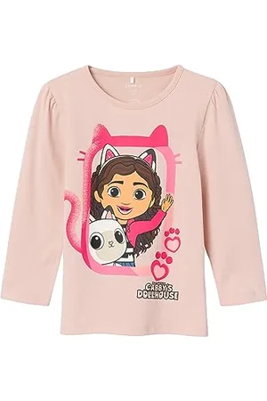 NAME IT Mädchen Nmfnessie Gabby Ls Top Noos Vde, , 86