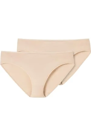 Schiesser Damen 2 Pack Tai Slip Bio Baumwolle - 95/5 Organic Unterwäsche, , 42 EU