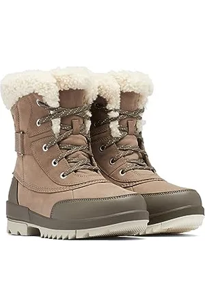 sorel TORINO II PARC BOOT WATERPROOF Winterstiefel für Damen, Braun (Omega Taupe x Major), 36 EU