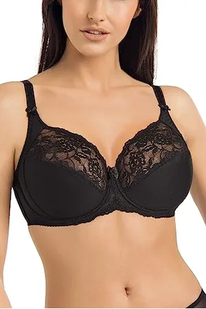 Teyli Damen BH - Minimizer BH mit Bügel - BH Grosse Grössen - BH Große Brüste - Komfort Starker Halt BH - Damen Bügel Minimizer - Damen BHS Frauen Bra 75H