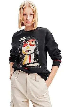 Desigual Damen Sweat_maca4 Sweater, , S EU
