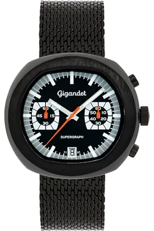 Gigandet Herren Analog Japanisches Quarzwerk Uhr mit Edelstahl Armband 5VNAG11NE/005