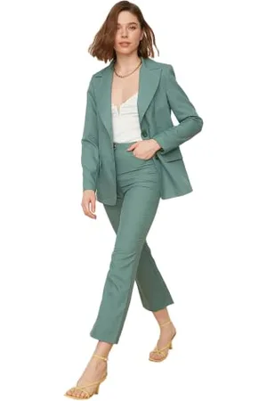 Trendyol Damen High Waist Flare Pants, , 36