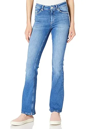 ONLY Damen Onlblush Life Mid Flared Bb Rea1319 Noos Jeans, , S / 34L EU