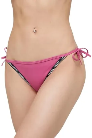 Calvin Klein Damen Bikinihose Seitliche Schnürung Sport, , M