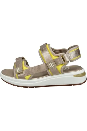 Bagatt D31-AKE80 Damen Sandalette, Gold / Yellow, 44 EU
