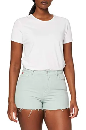 Lee Damen High Rise Jeans-Shorts, , 26