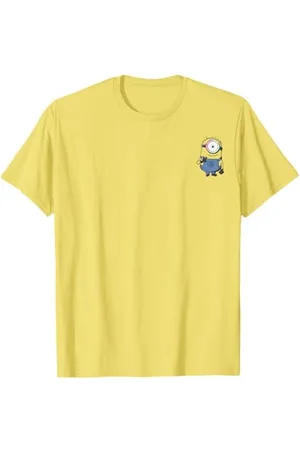 Minions Duo Shine Minion Pocket Print T-Shirt
