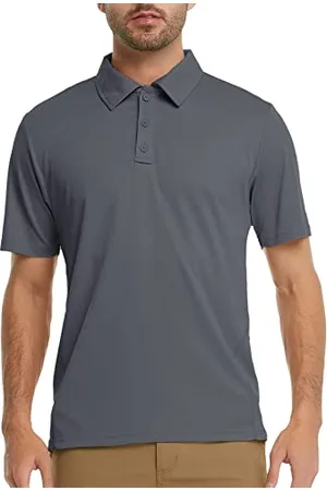 MEETWEE Poloshirt Herren Kurzarm,Herren Golf Polohemd Schnelltrocknend Atmungsaktiv Sport Outdoor Shirts für Golf Tennis-Fit Polo