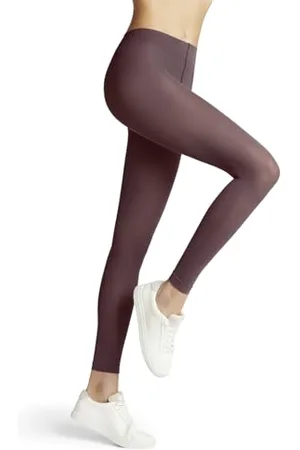 Falke Damen Leggings Pure Matt 50 DEN W Le halb-Blickdicht einfarbig 1 Stück, , M