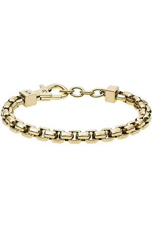 Armani Exchange Herrenarmband aus Edelstahl mit Karabiner-Verschluss