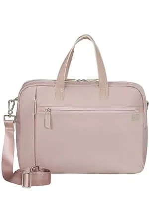 Samsonite Eco Wave - 15.6 inch laptop bag with 2 compartments, 39 cm, 15.5 L, gray (Stone Grey)
