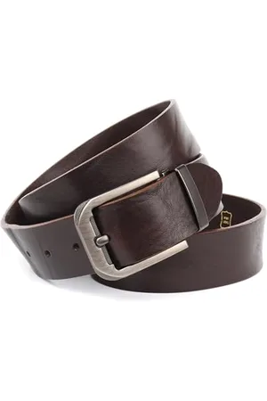 Anthoni Crown Unisex Ledergürtel Gürtel, , 90