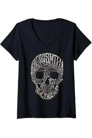 Aerosmith Für immer T-Shirt mit V-Ausschnitt
