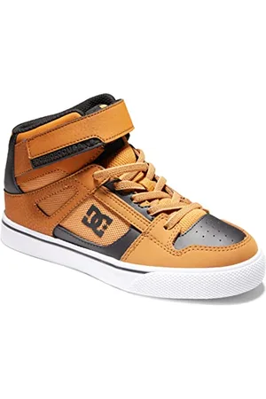 Dcshoes Pure High-Top Ev Sneaker, Wheat/Black, 28.5 EU