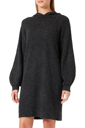 VERO MODA VMDOFFY Hoodie LS Short Dress GA NOOS
