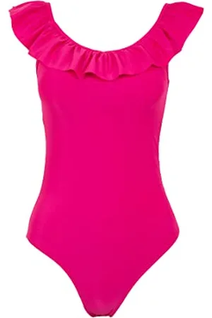 DeFacto Damen T3655az One Piece Swimsuit, Rosa, XS EU